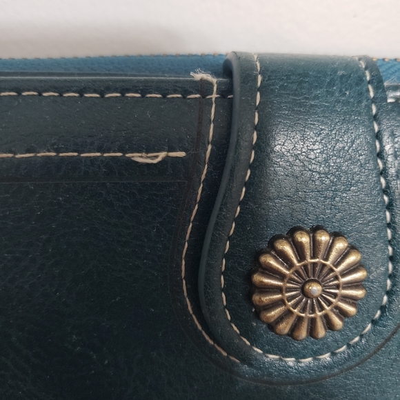 Teal wallet - Picture 7 of 12